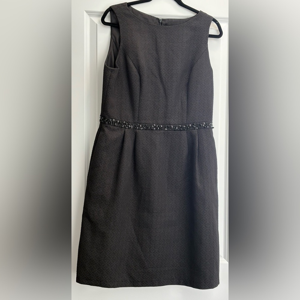 JS Boutique Black Dress with Beaded Detail